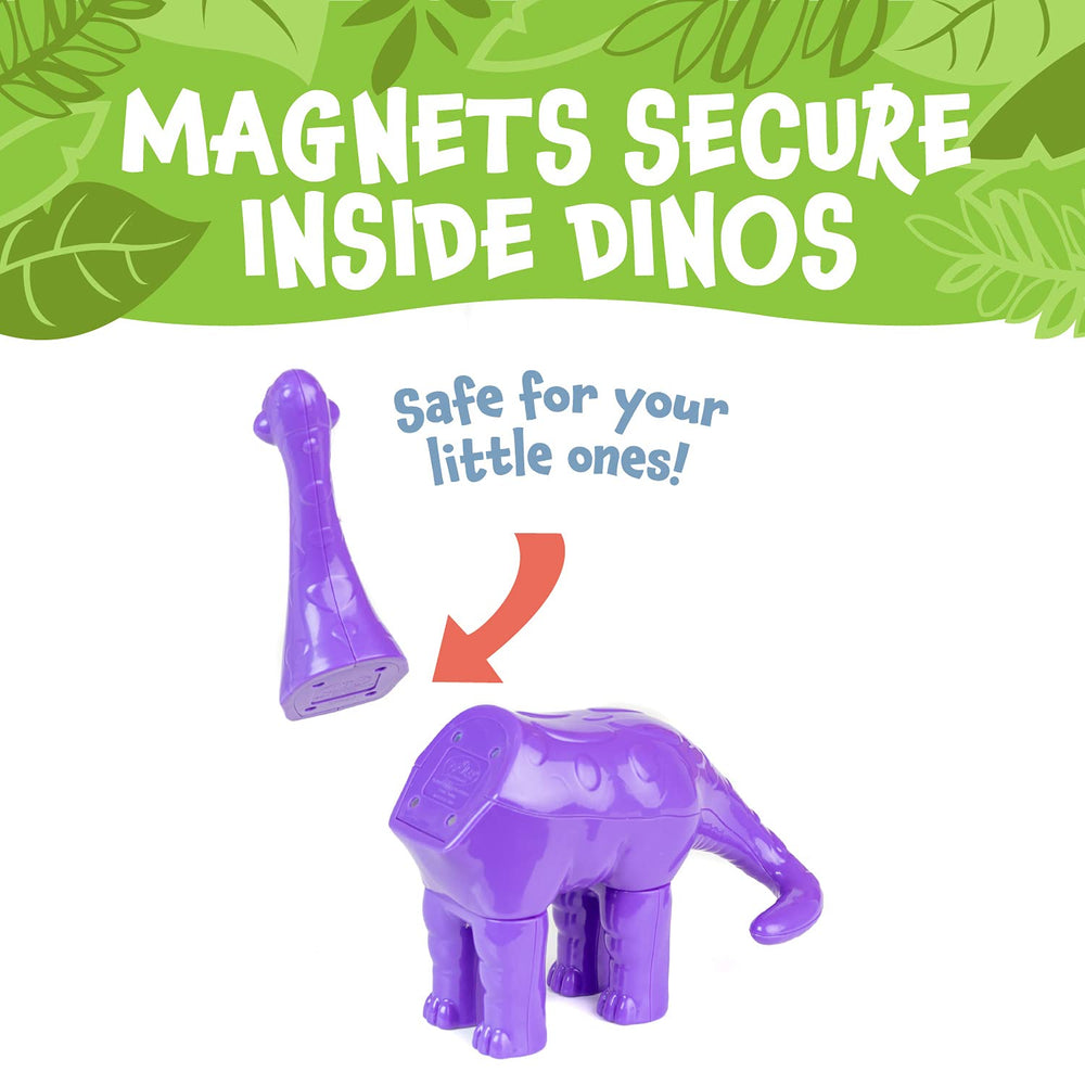 Popular Playthings large-dino-pieces support easy building for little builders.