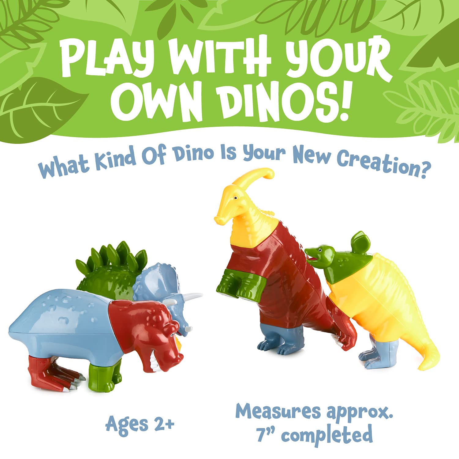 Popular Playthings large pieces are safe for little hands to explore and assemble.