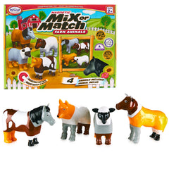 Popular Playthings magnetic farm animals: cow-dog pair for imaginative play.