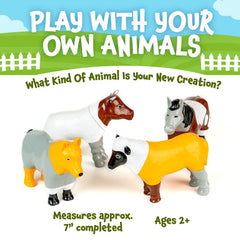 Popular Playthings magnetic farm animals: large pieces support toddlers' fine motor skills.
