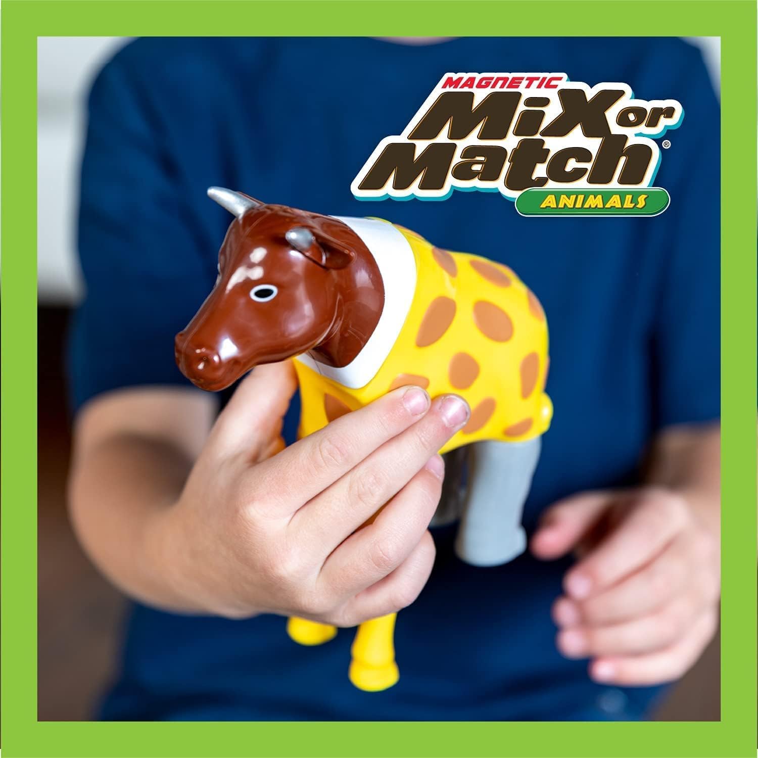 Popular Playthings magnetic farm animals: sheep-horse mix sparks creative puzzles.