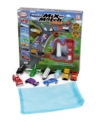 Popular Playthings Magnetic Vehicles airplane close-up for imaginative flight play for toddlers.
