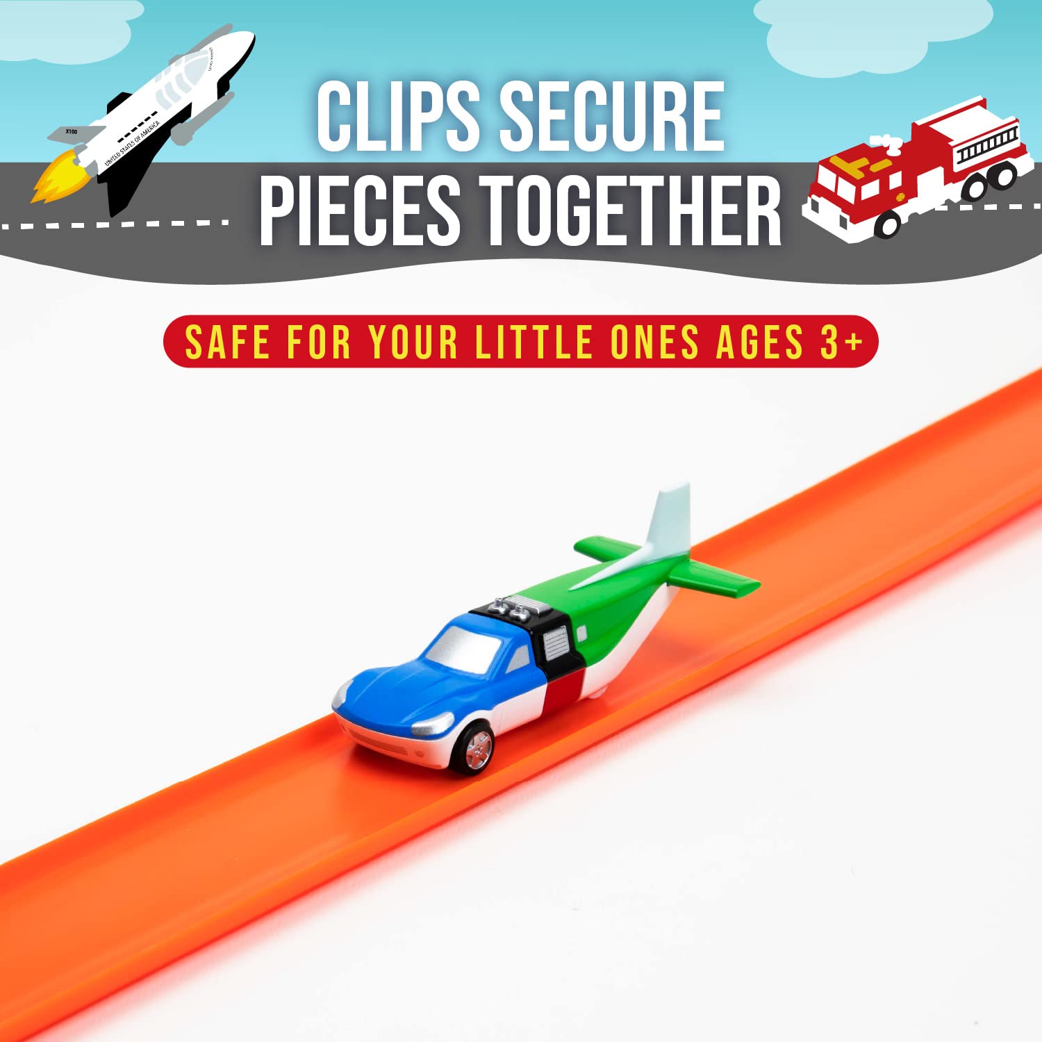 Popular Playthings Magnetic Vehicles truck with magnets promotes hands-on problem solving.