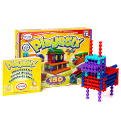 Popular Playthings Playstix STEM-focused set supports problem solving through exploration.