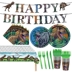 Poqirzan dinosaur utensils knives and forks disposable convenience