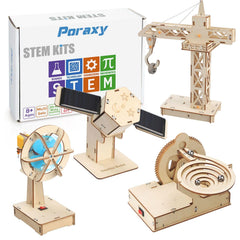 Poraxy 4-in-1 mini fan model for hands-on learning and engineering curiosity.