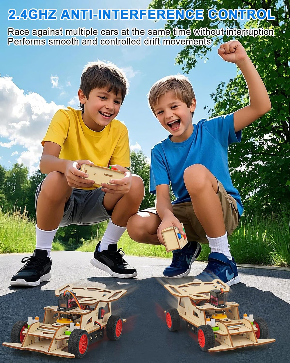Poraxy assembly parts kit for kids aged 8-12 with step-by-step building.