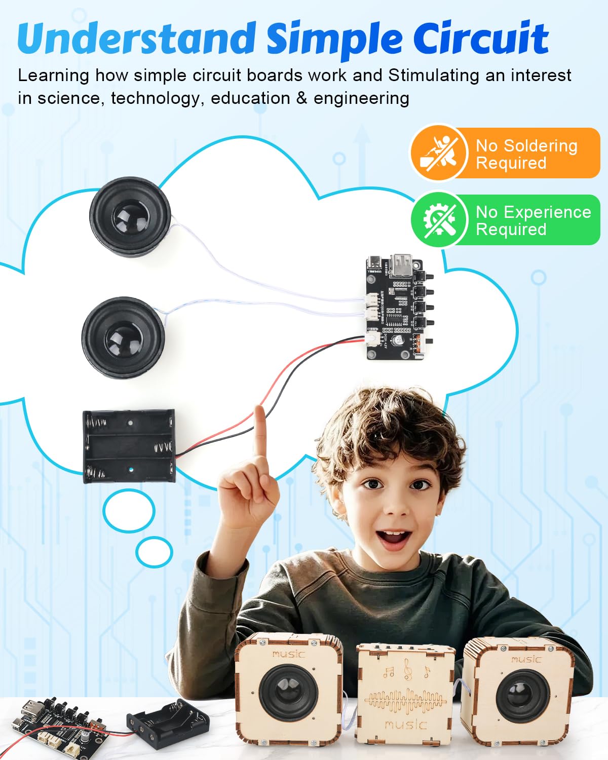 Poraxy Bluetooth speaker build showing hands-on assembly.