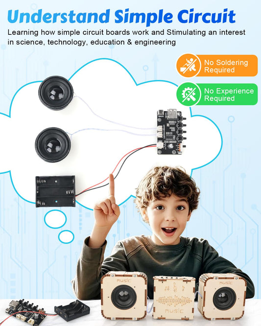 Poraxy Bluetooth speaker build showing hands-on assembly.
