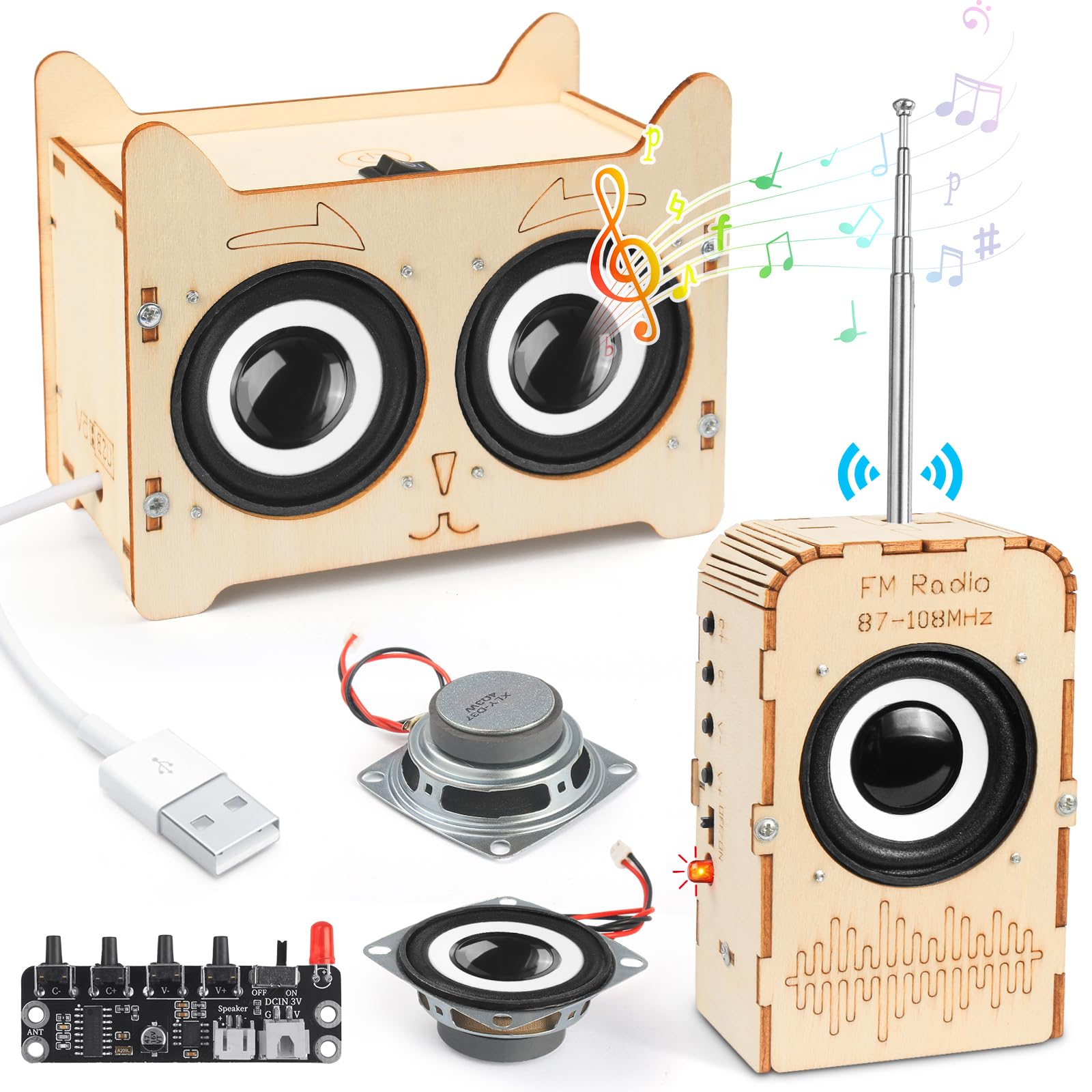 Poraxy Bluetooth speaker kit—hands-on learning for young makers.