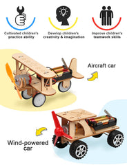 Poraxy kids assembling STEM kit encourages fine motor coordination and problem-solving.