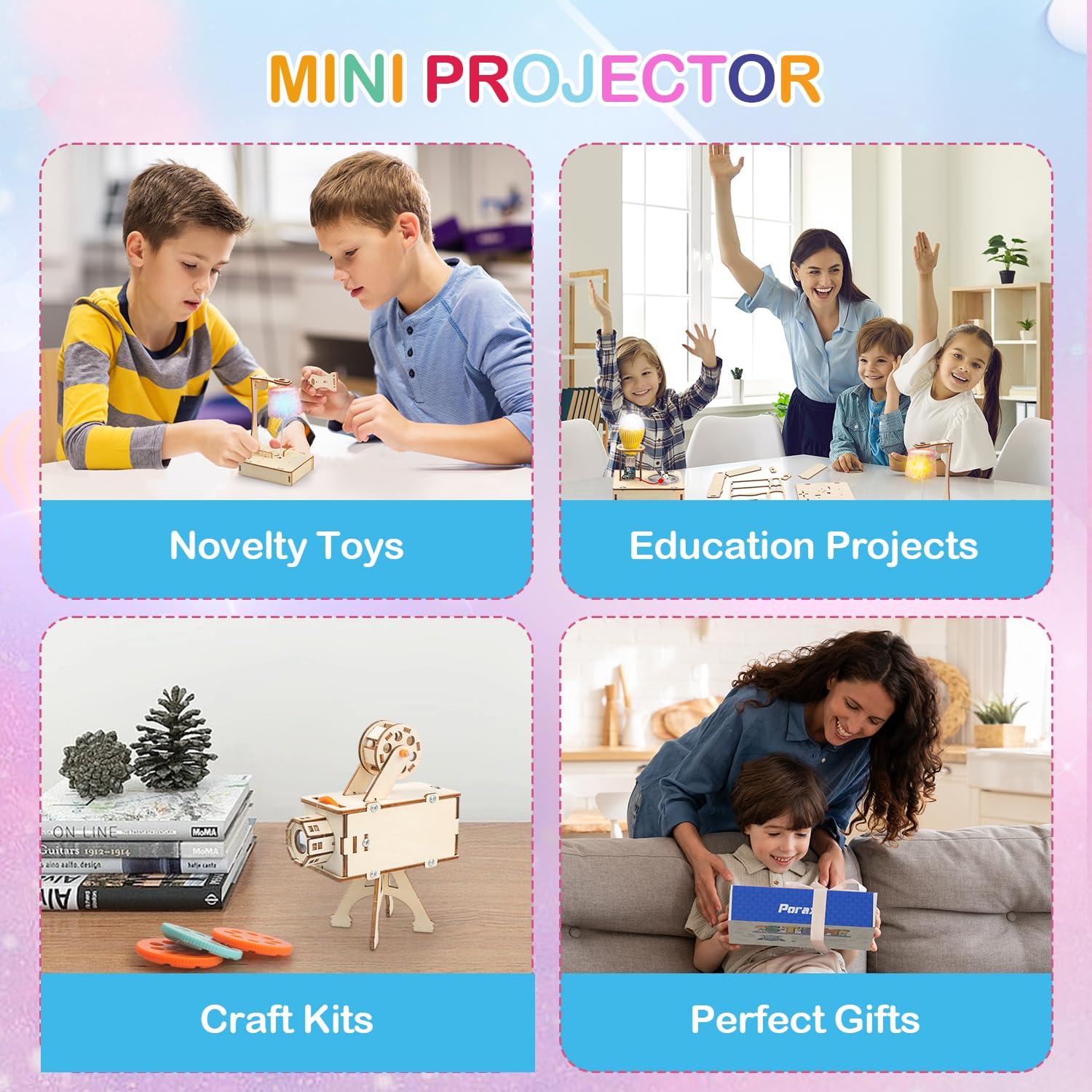 Poraxy STEM kit gift packaging ideal for thoughtful birthday presents.