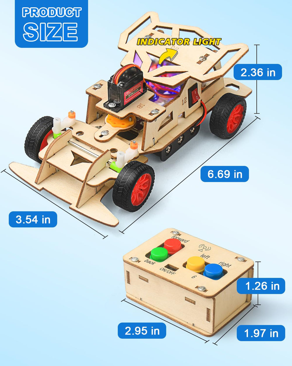 Poraxy wooden 3D puzzle pieces with precision laser cuts.