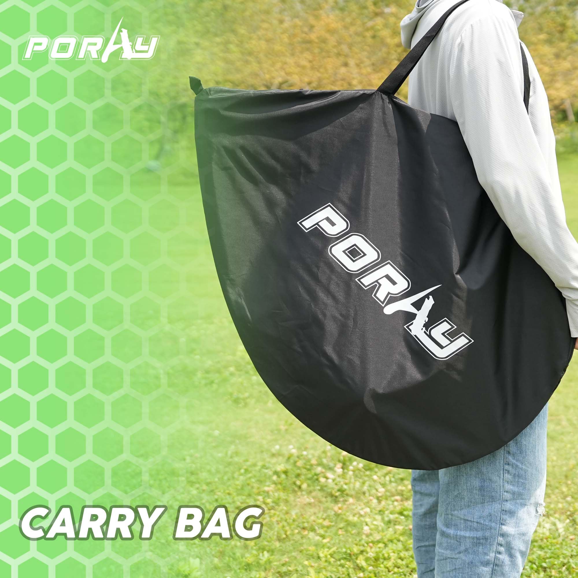 Porayhut 6mm fiberglass frame offers durability and light weight