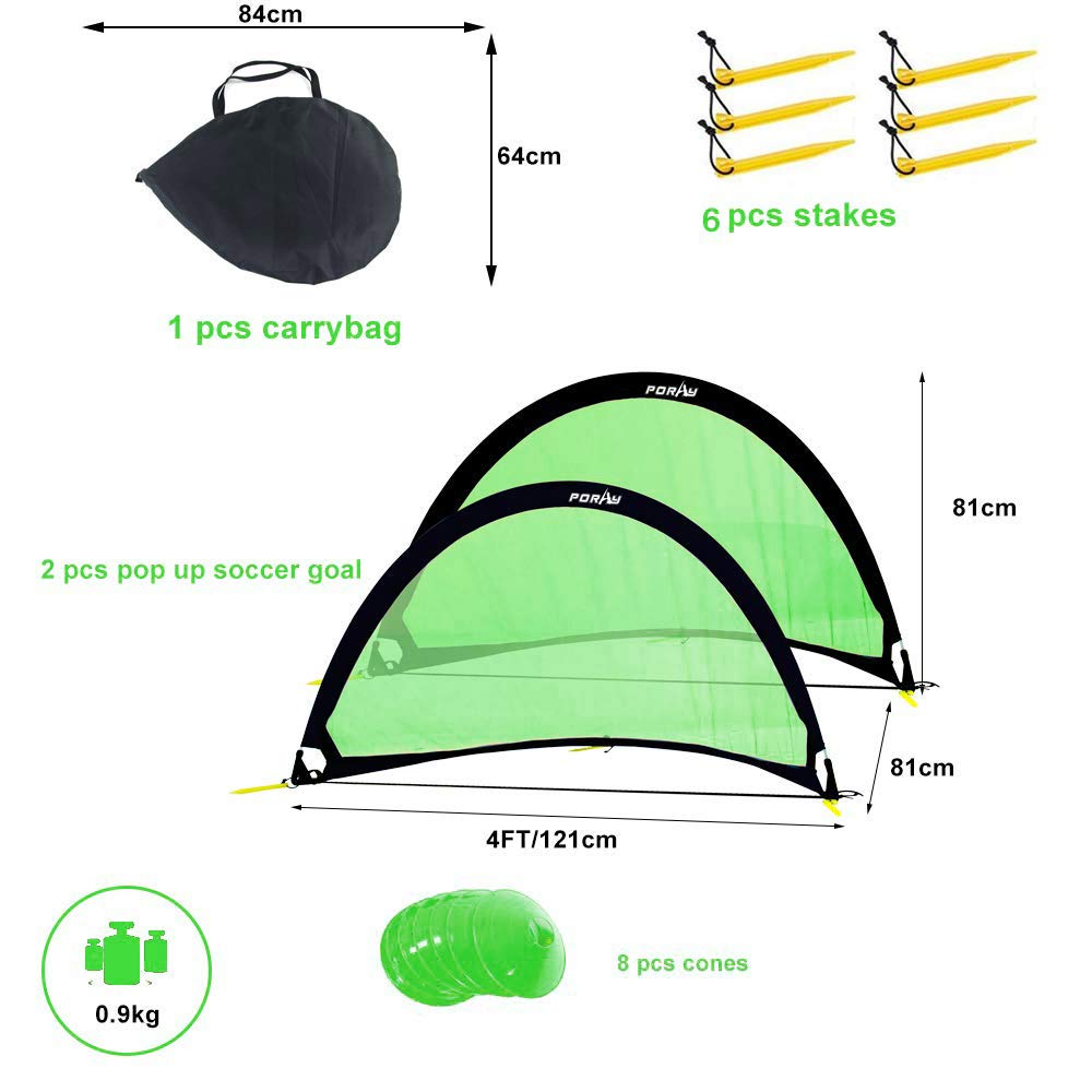 Porayhut eight cones training setup enhances drills and targets