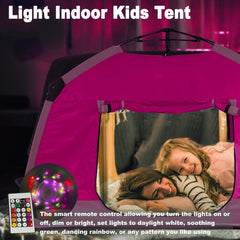 Porayhut Kids Play Tent folds compactly for travel and storage.