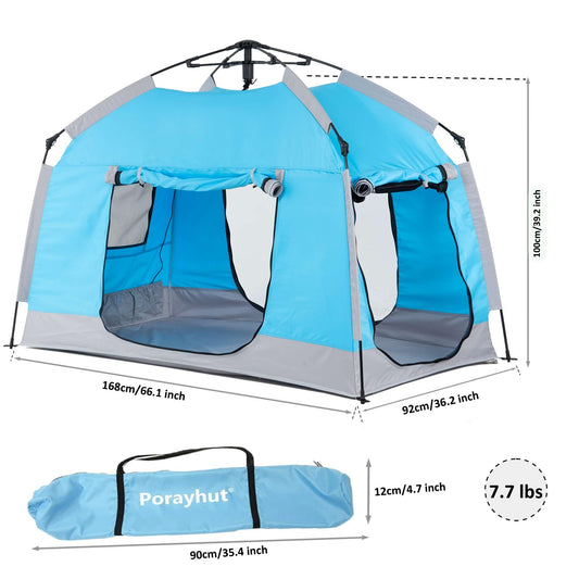 Porayhut private space tent creating personal play nook