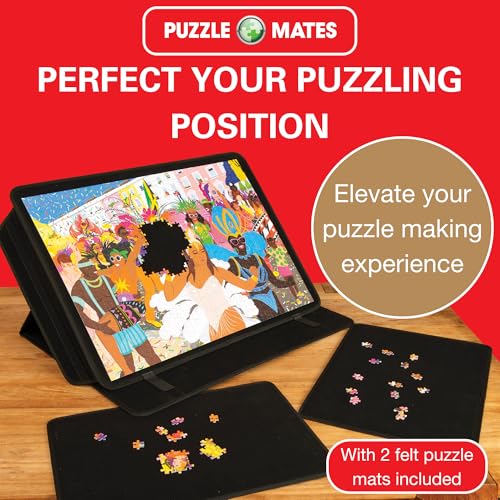 PORTA PUZZLE Comfort adjustable tilt for the perfect working angle.