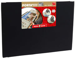 PORTA PUZZLE Jumbo Puzzle Mates board-case closed keeps pieces secure during transport.