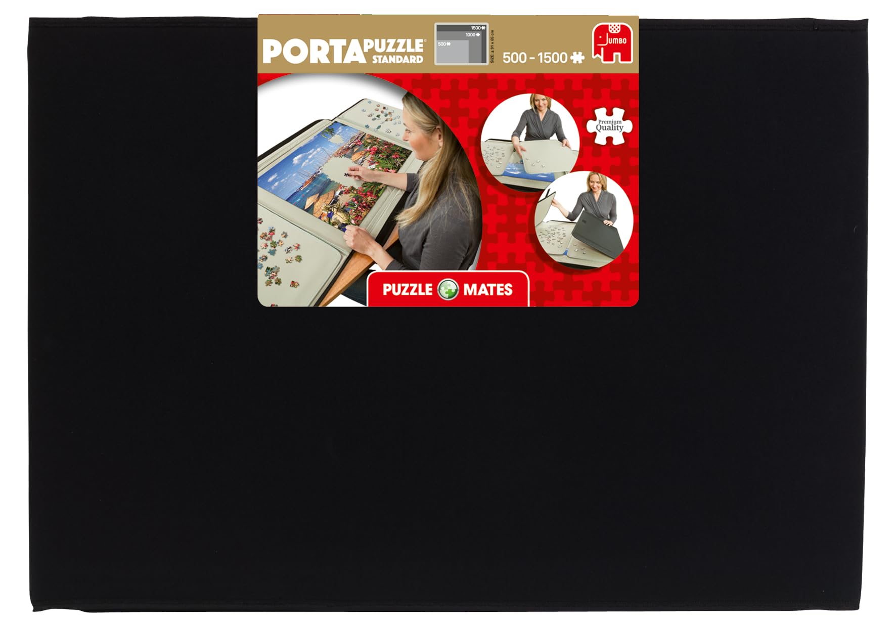 PORTA PUZZLE Jumbo Puzzle Mates portable storage for easy puzzle organization on the go.