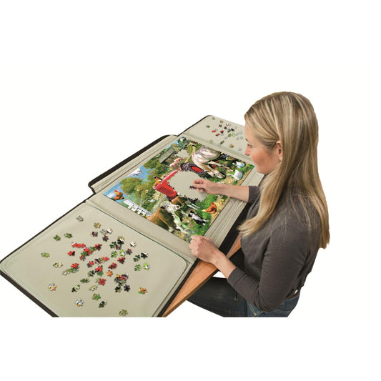 PORTA PUZZLE lining keeps pieces secure while you work