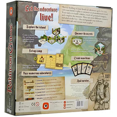 Robinson Crusoe character boards provide clear tracking for each castaway