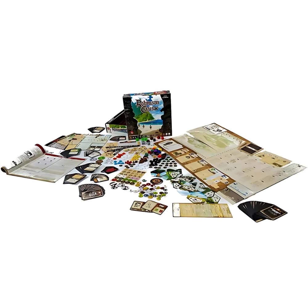 Robinson Crusoe gameplay session highlights cooperative teamwork and strategy