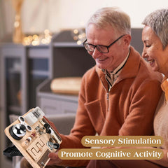 Potatomato dementia fidget board packaging image showcases gift-ready presentation.