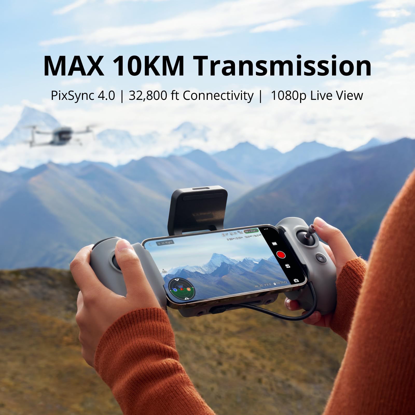 Potensic ATOM 2 offers 10 km transmission for long range