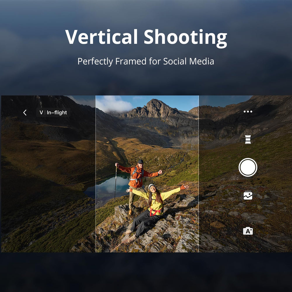 Potensic ATOM 2 vertical shooting for portrait angles