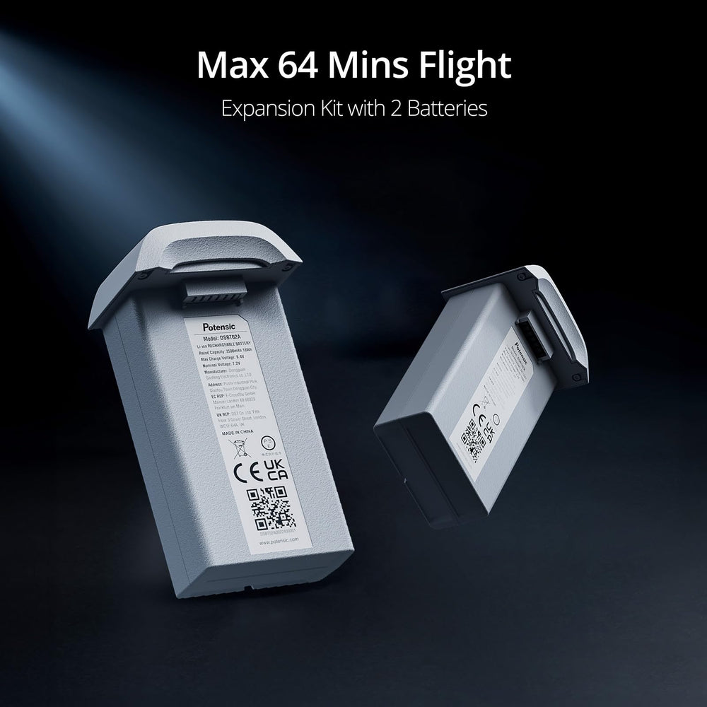 Potensic ATOM 64-minute-flight with expansion kit for longer sessions.