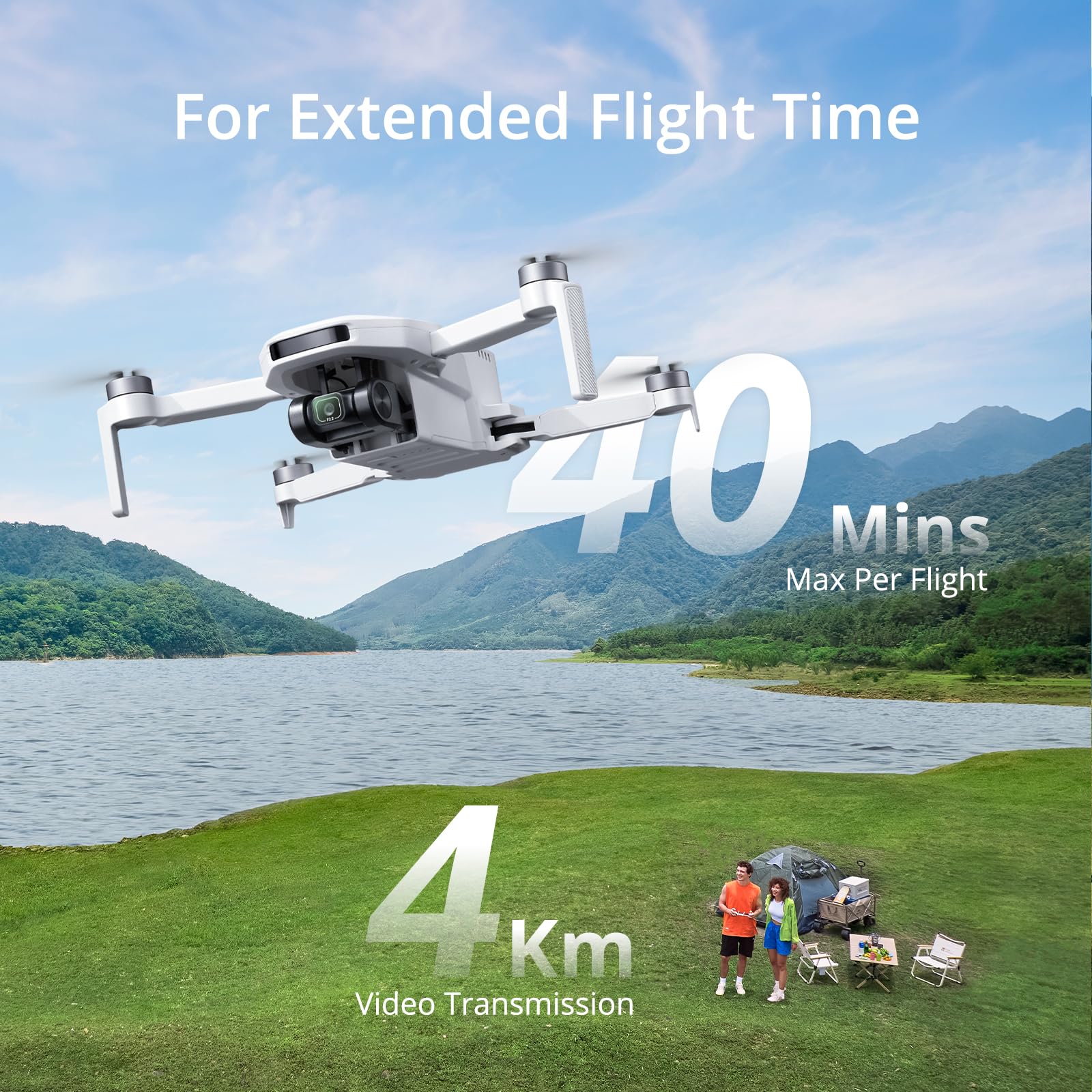 Potensic ATOM LT in flight showing stable hover