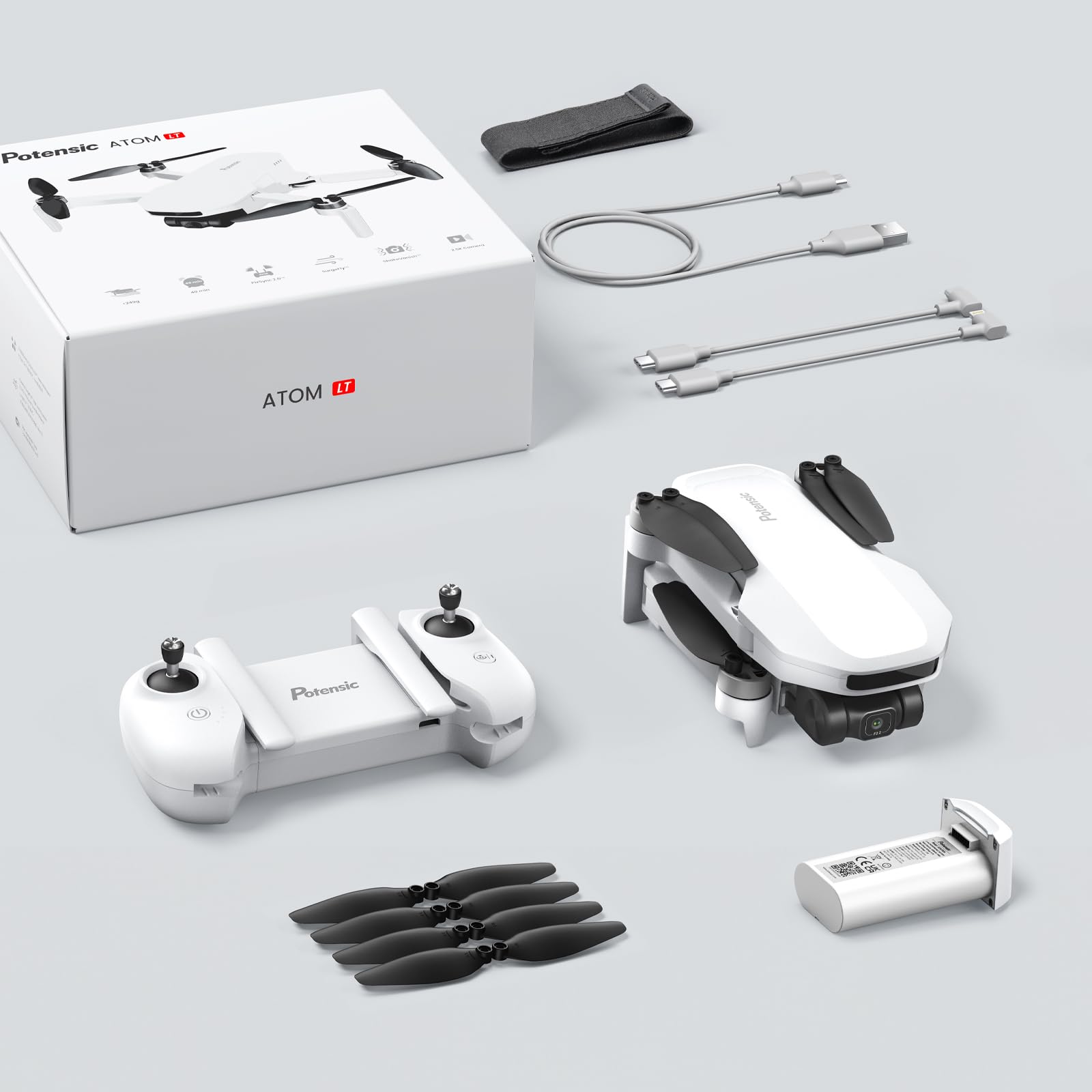 Potensic ATOM LT phone adapters for smartphone connection