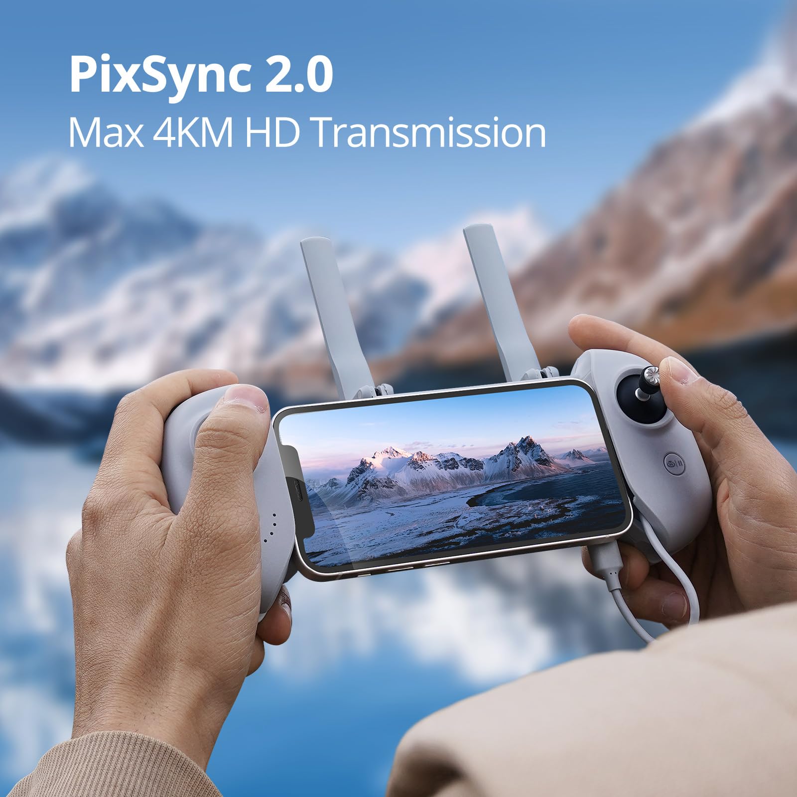 Potensic ATOM SE 60W charging hub speeds up recharge.