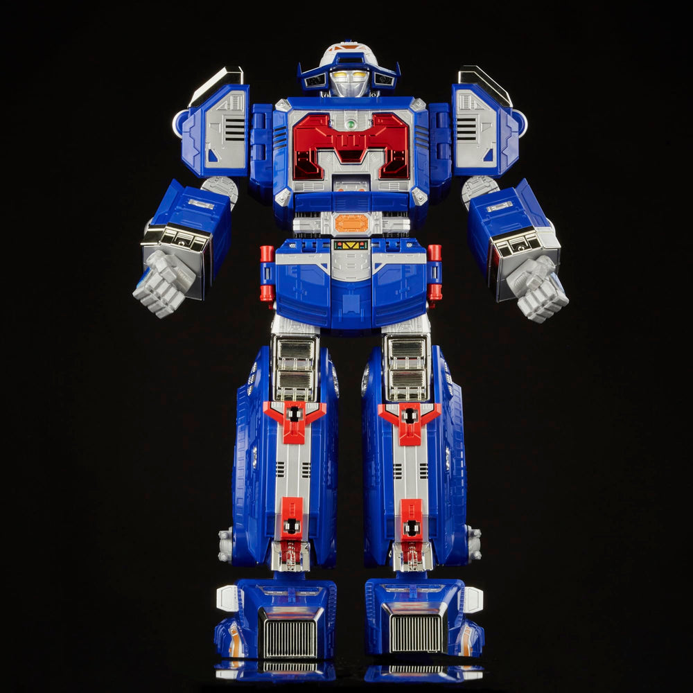 Power Rangers Astro Megazord Detail closeup reveals sculpting texture