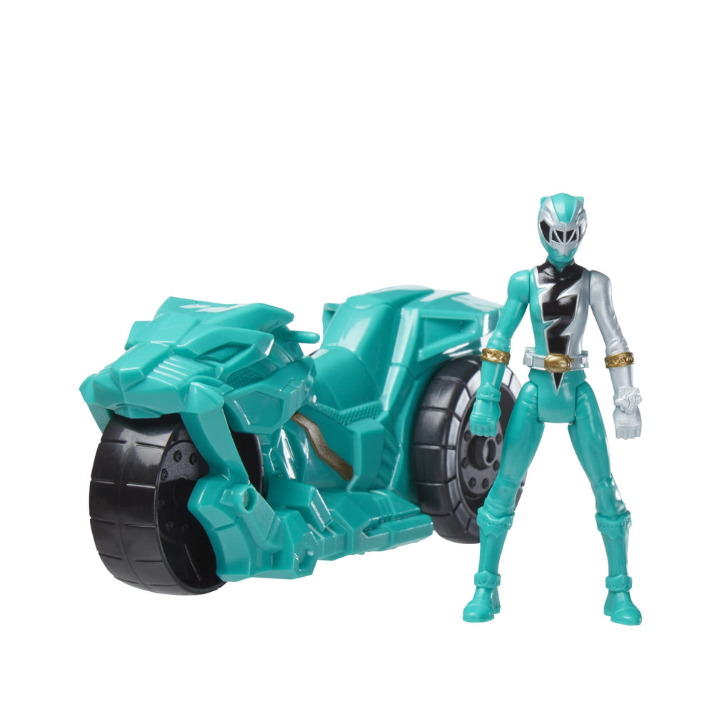 Power Rangers Dino Fury Green Ranger figure ready to join epic battles