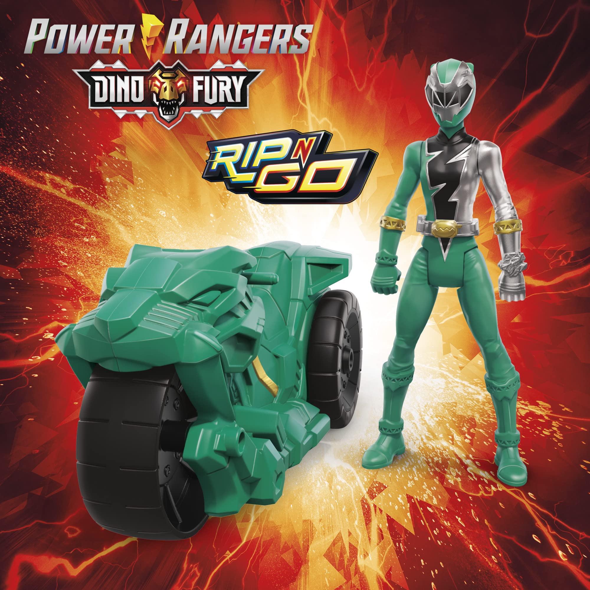 Power Rangers Dino Fury chase scene imagination prompts kids to explore hero teamwork