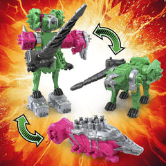 Power Rangers Dino Fury Tiger Claw Zord supports fast, energetic play.