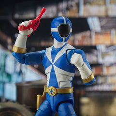 Power Rangers Lightning Collection Blue Ranger paint and sculpt details.
