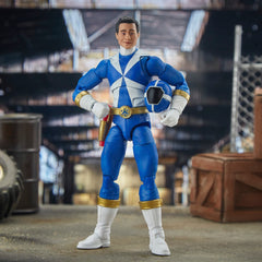 Power Rangers Lightspeed Rescue Blue Ranger weapons set for dynamic battles.