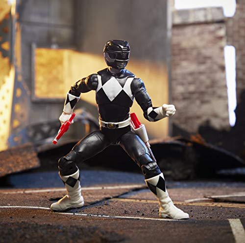 Power Rangers Mighty Morphin Black Ranger with Power Axe and Blade Blaster