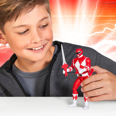 Power Rangers Mighty Morphin Red Ranger packaging image gift-ready