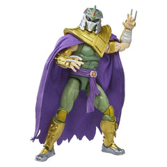 Power Rangers Morphed Green Ranger Shredder Deluxe figure in dynamic pose for display and imaginative play.