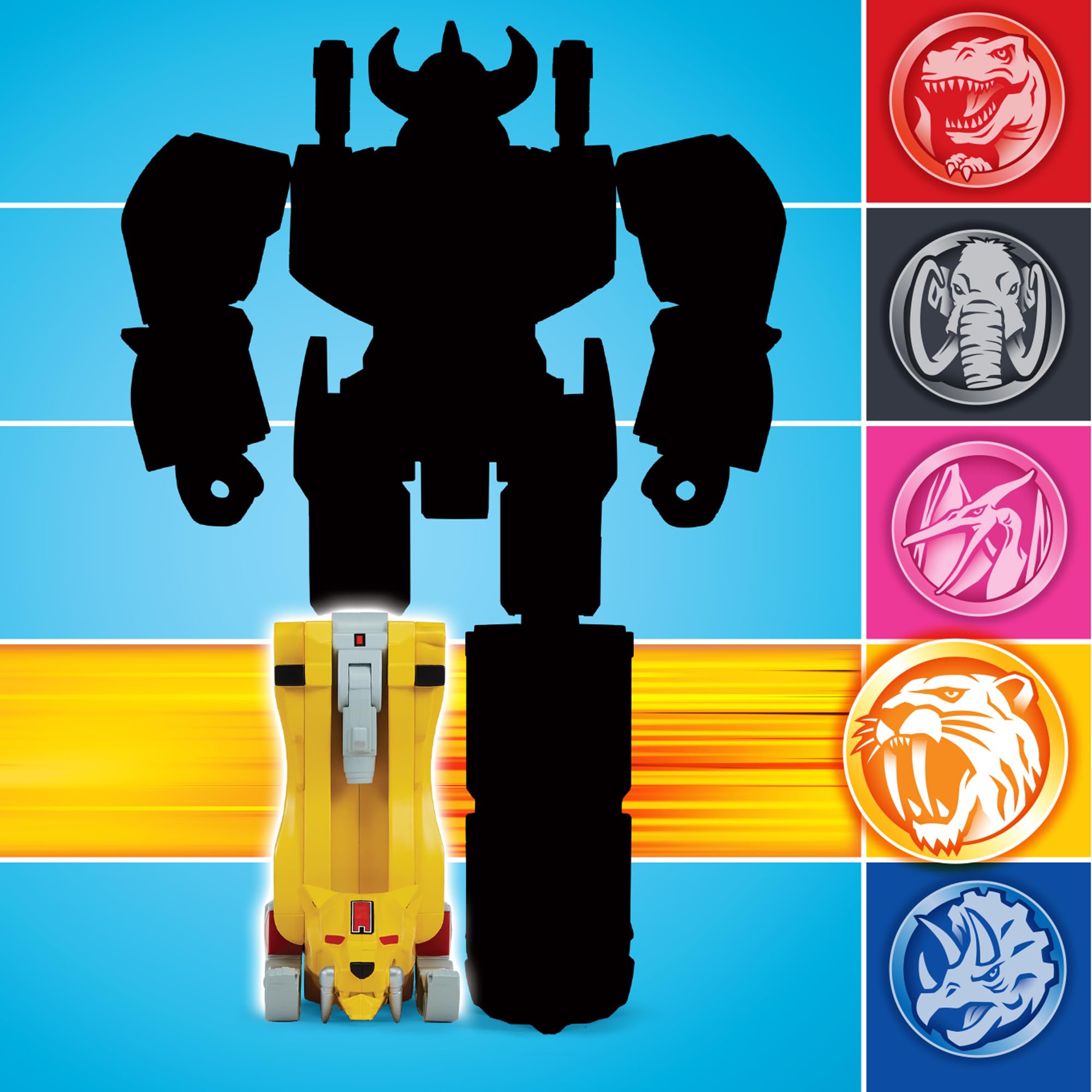 Power Rangers Auto Morphin Red Ranger morph in action for imaginative play.