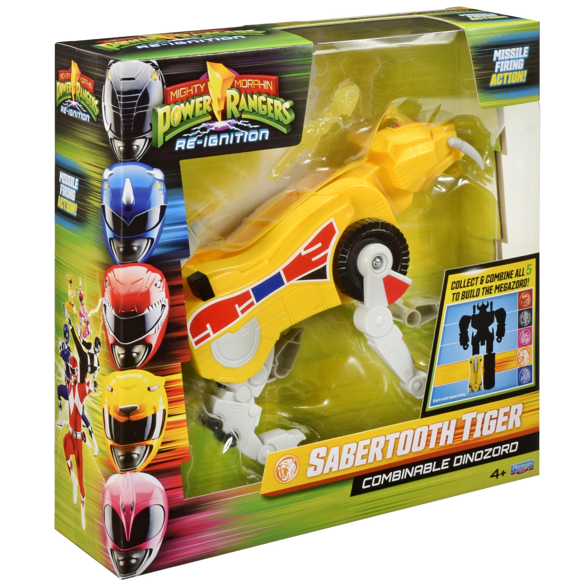 Power Rangers Re-Ignition line display-ready collectible for fans.