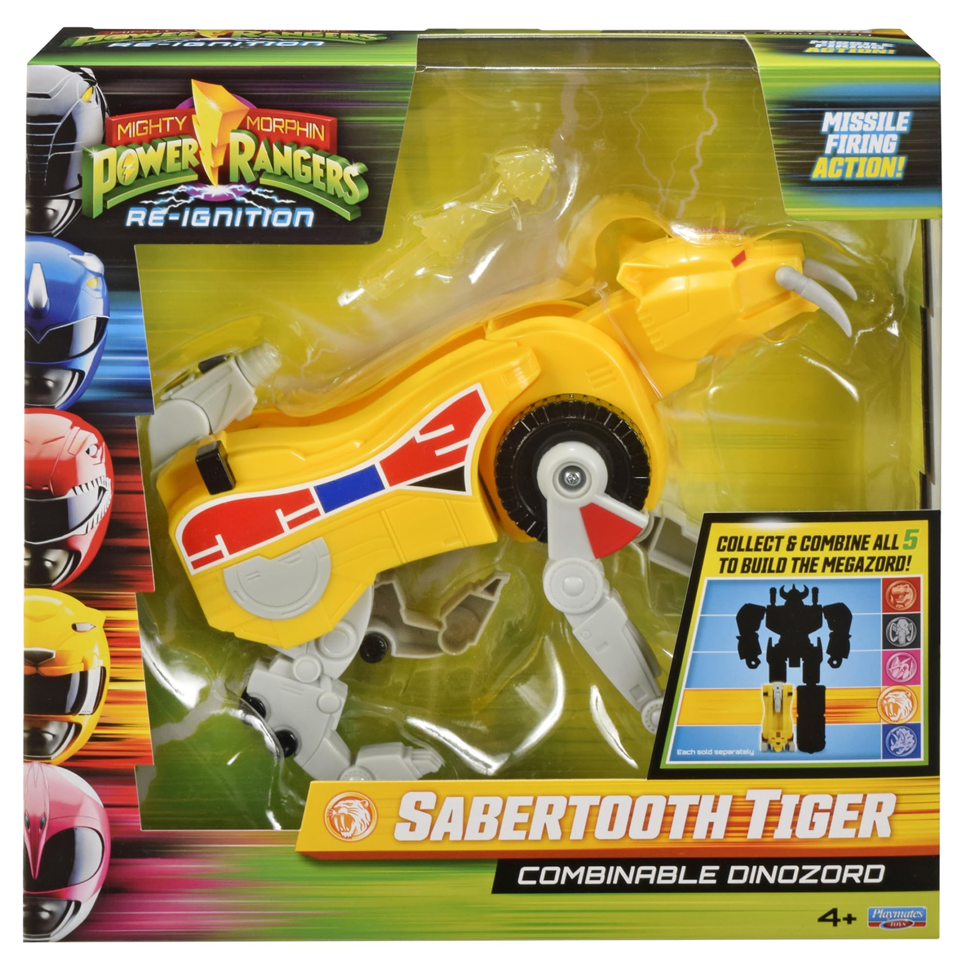 Power Rangers Megazord assembly concept for combined play.