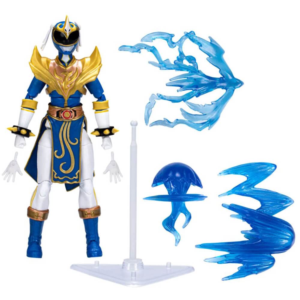 Power Rangers Chun-Li figure swappable hands for versatile play.