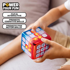 Power Your Fun Cubik Lightshow mode for multiplayer party play.