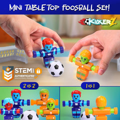 Mini KickerZ balls ready for precise, engaging shots