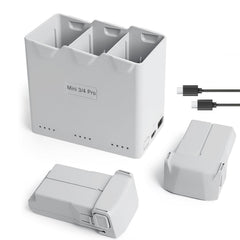 POWERION 2-pack mini 3-series batteries for longer, dependable drone flights.